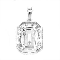 2.28 Carats Lab Grown Diamond 14K Gold Pendant