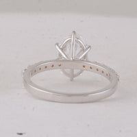 2.36 Carats Lab Grown Diamond 14K Gold Ring