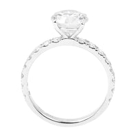 2.59 Carats Lab Grown Diamond 14K Gold Ring