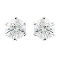 3.14 Carats Lab Grown Diamond 14K Gold Earrings
