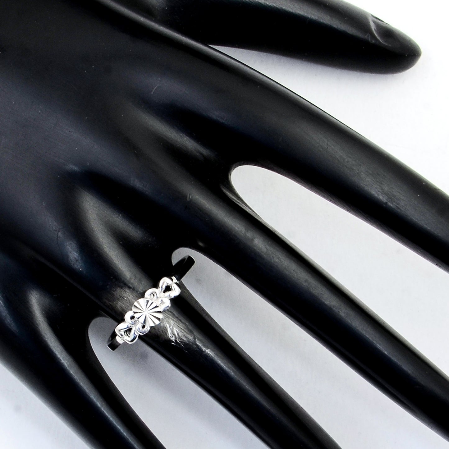 0.00 Ct Plain 925 Sterling Silver Ring