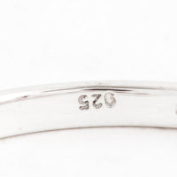 1.08 Ct Round Amethyst 925 Sterling Silver Ring