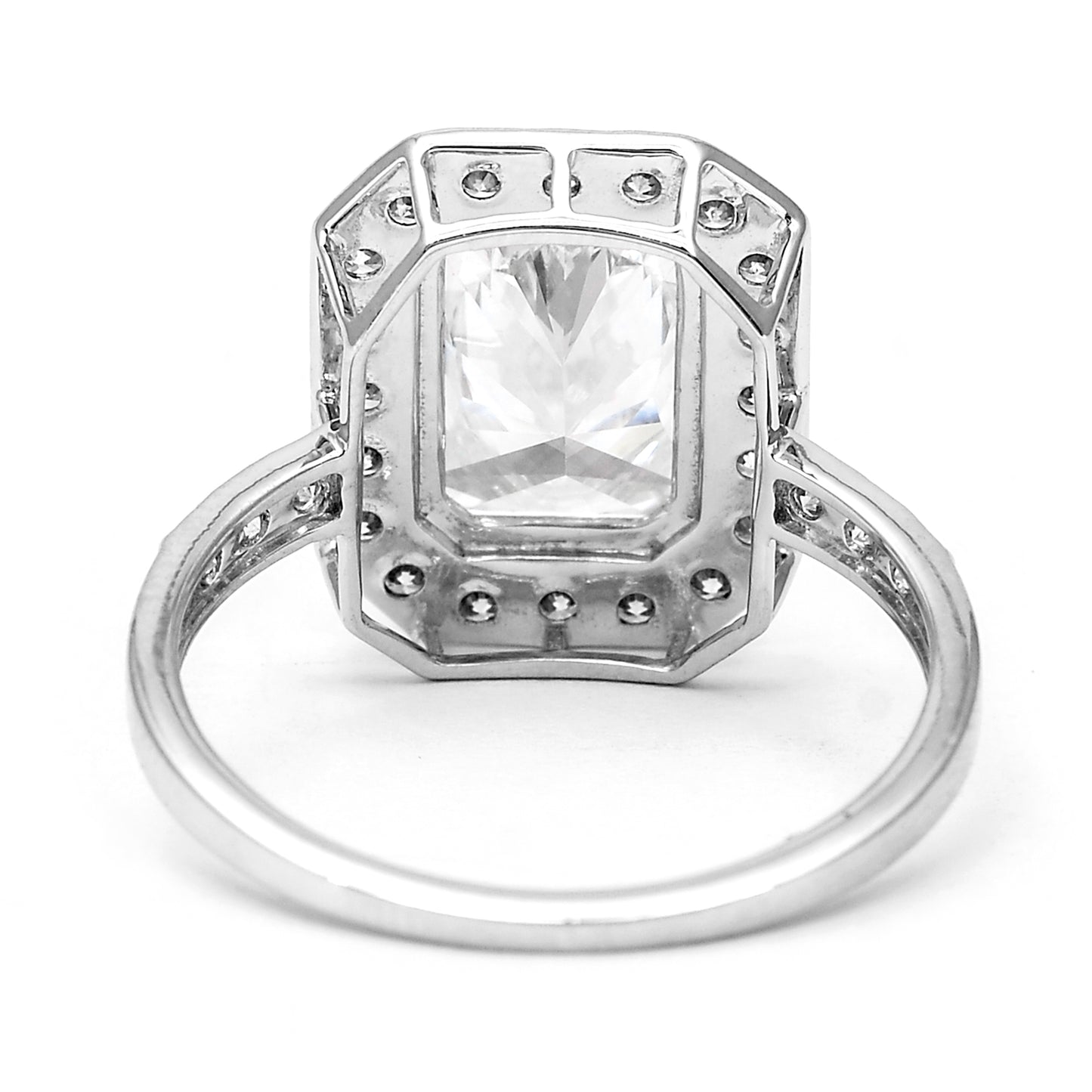 2.97 Carats Lab Grown Diamond 14K Gold Ring
