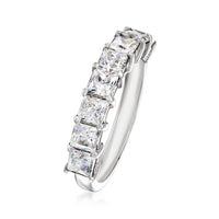 2.00 ct. t.w. Moissanite Ring in Sterling Silver. Size 9