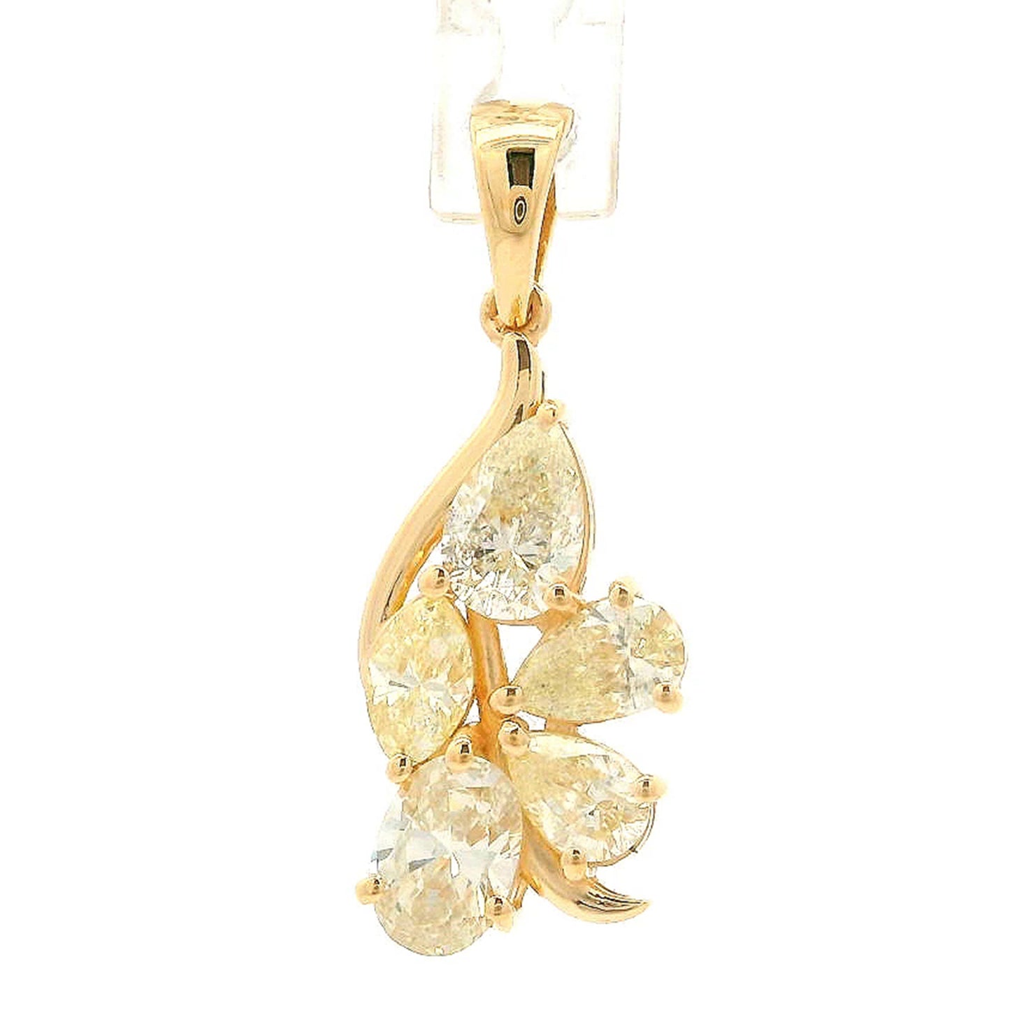 1.04 Ct Marquise Diamond 14K Gold Pendant