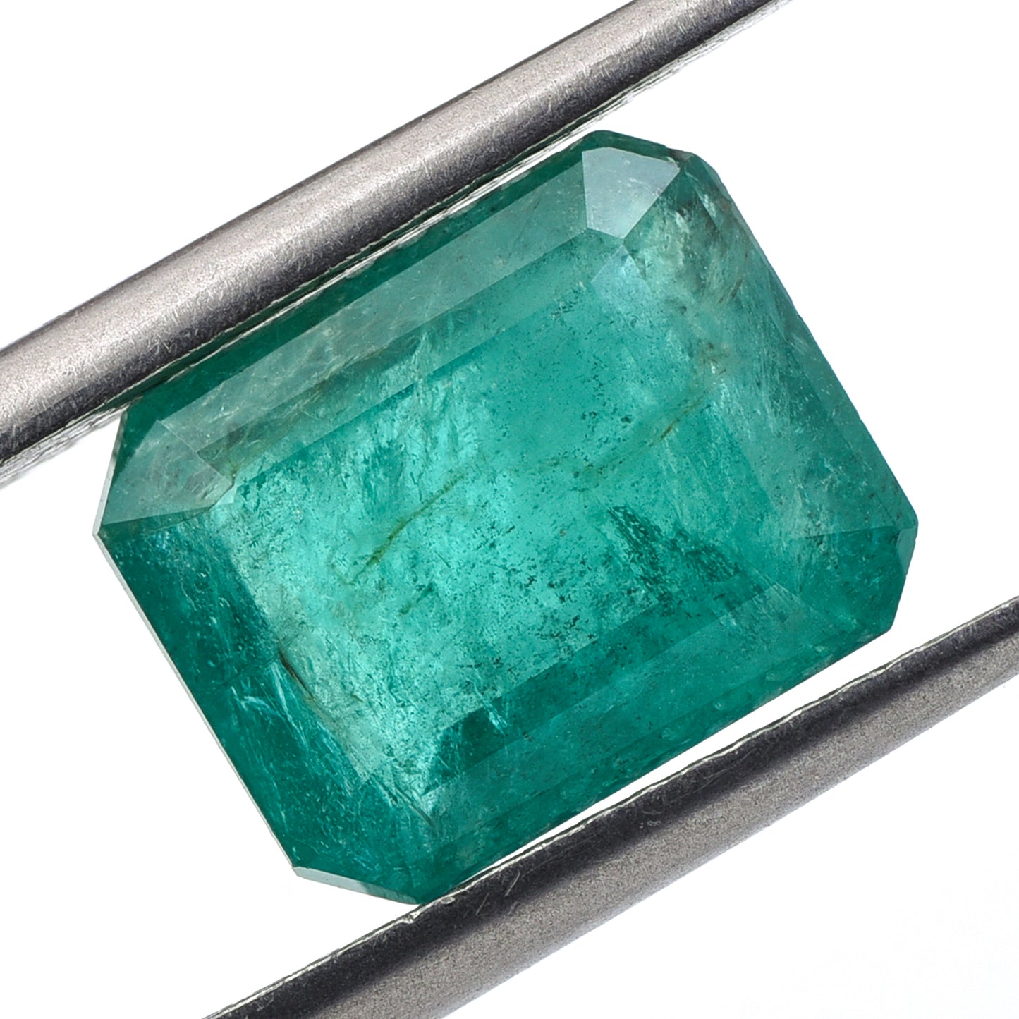 3.38 Natural Beryl Emerald Emerald Cut Gemstone