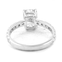 2.42 Carats Lab Grown Diamond 14K Gold Ring