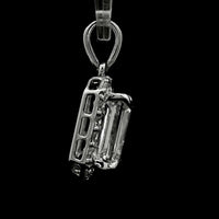 2.52 Carats Lab Grown Diamond 14K Gold Pendant