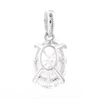 2.51 Carats Lab Grown Diamond 14K Gold Pendant
