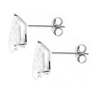 3.68 Carats Lab Grown Diamond 14K Gold Earrings