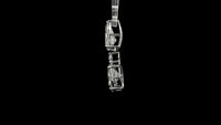 3.63 Carats Lab Grown Diamond 14K Gold Pendant