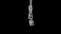 2.99 Carats Lab Grown Diamond 14K Gold Pendant