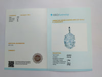 3.05 Carats Lab Grown Diamond 14K Gold Pendant