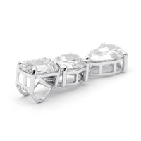 3.20 Carats Lab Grown Diamond 14K Gold Pendant