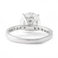 3.15 Carats Lab Grown Diamond 950 Platinum Ring
