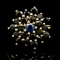 1.84 Ct Round Sapphire 14K Gold Ring